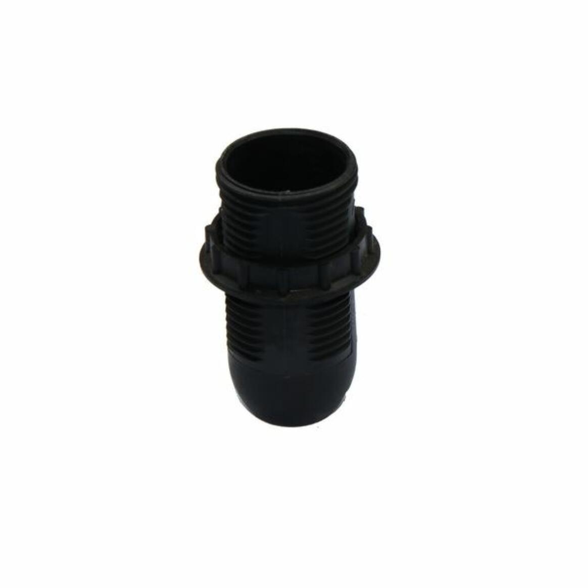 E14 Plastic Lamp Holder with Shade Ring M10 main product image