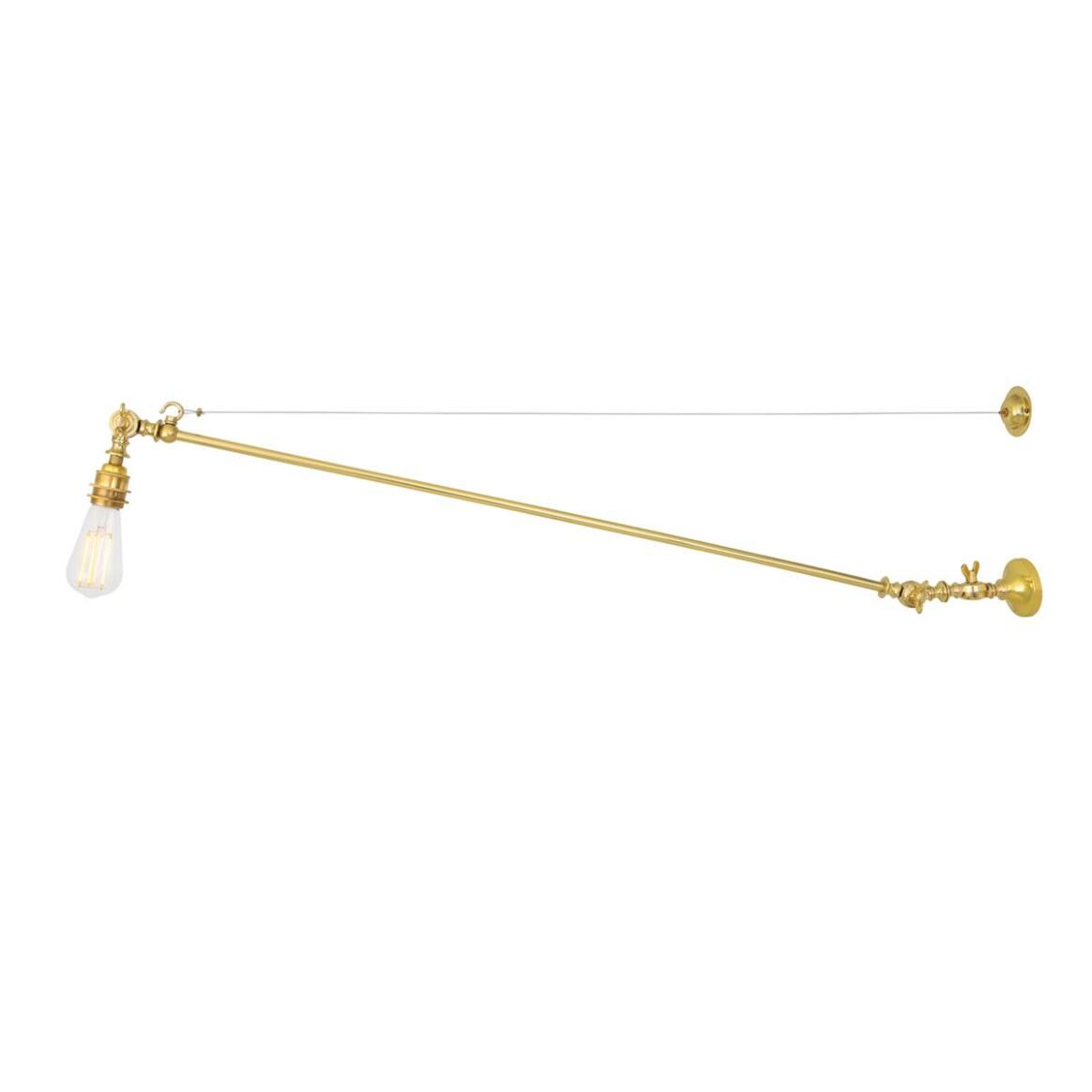 Manick Industrial Swing Arm Adjustable Wall Light main product image