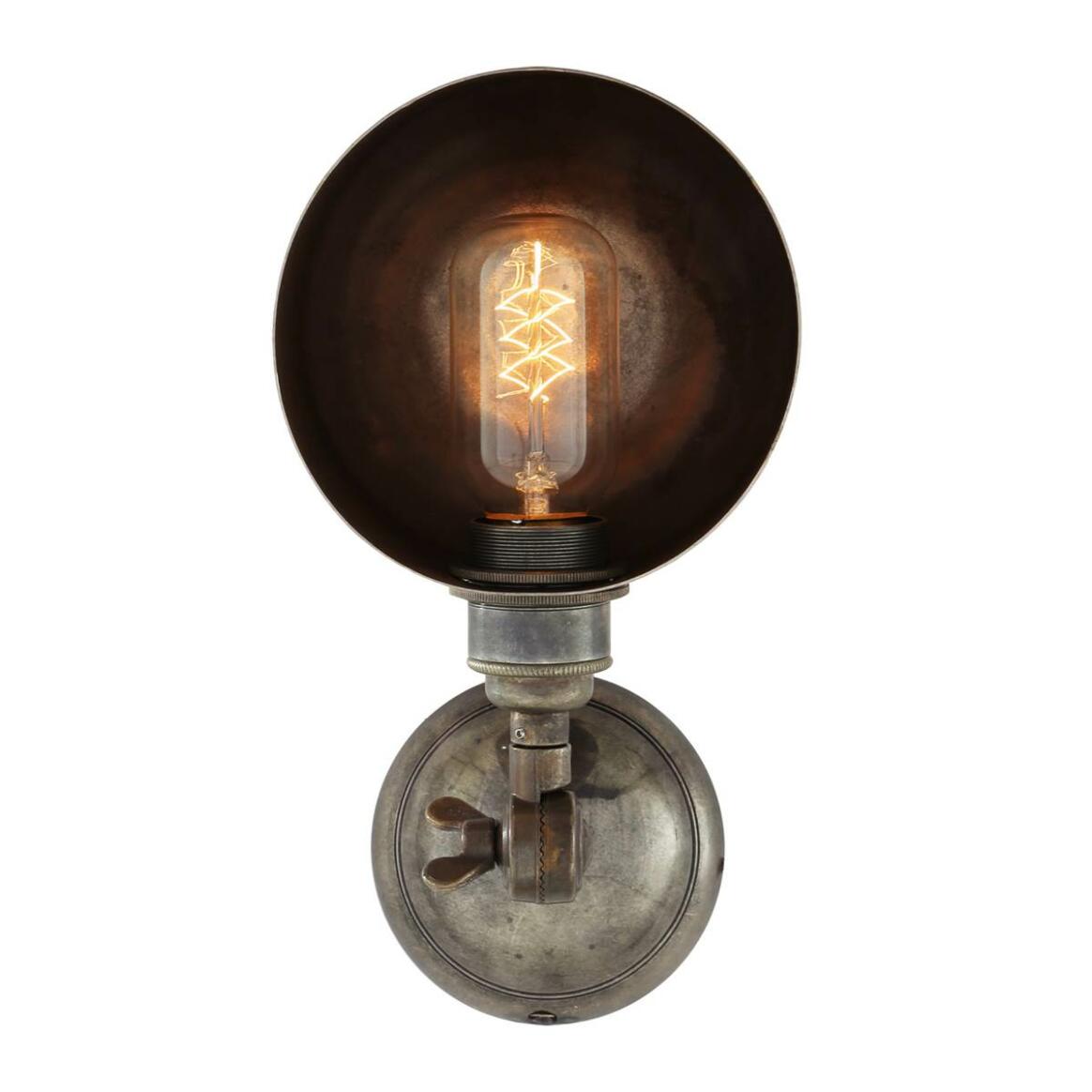 Baku Vintage Adjustable Brass Wall Light