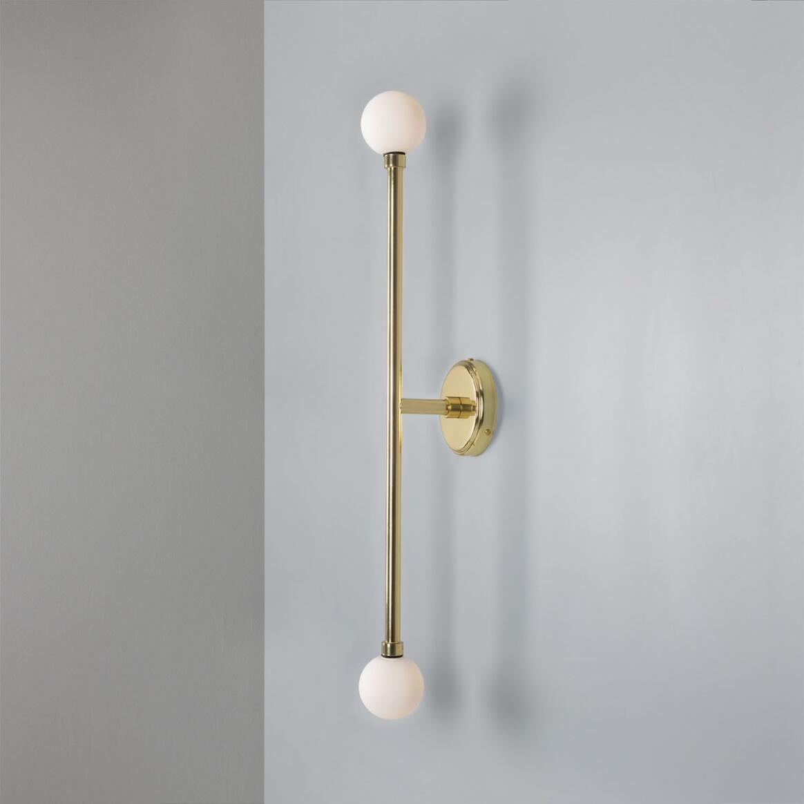 8.3 M7 odern bathroom fixture - Amber glass shops - Wall lighting - wall sconce