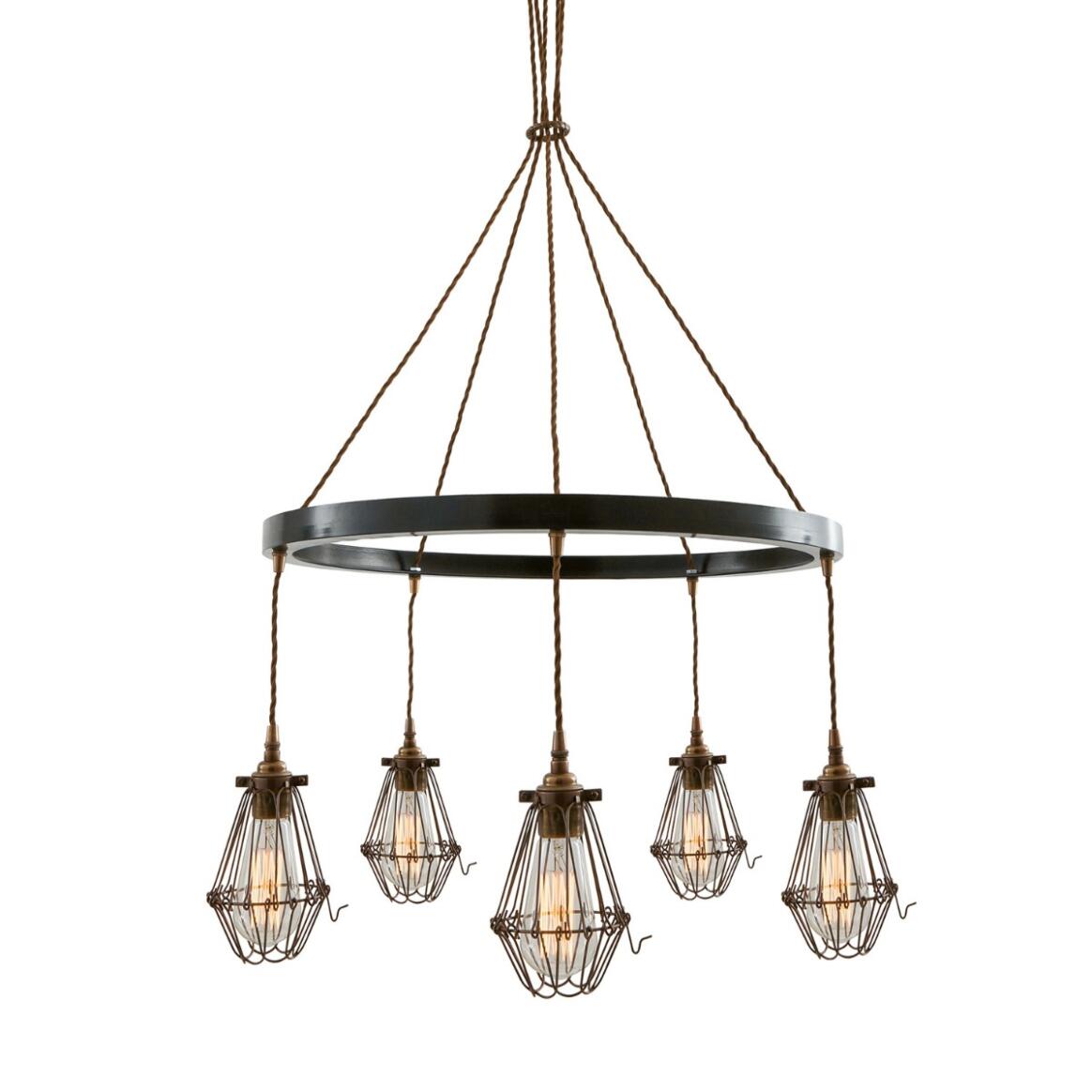Praia One-Tier Industrial Ring Chandelier main product image