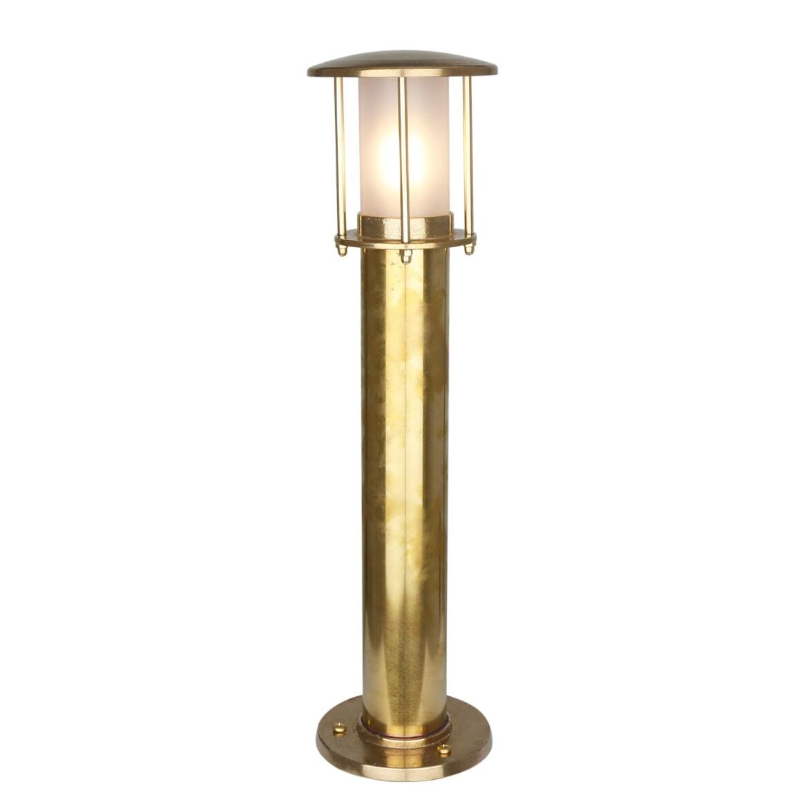 Yarrow Brass Outdoor Bollard Pillar Light IP53 main product image