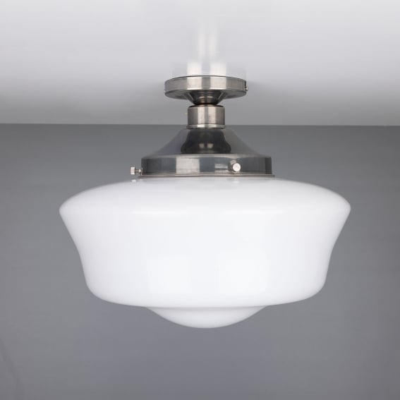 Schoolhouse Traditional Flush Ceiling Light 35cm | Mullan Lighting