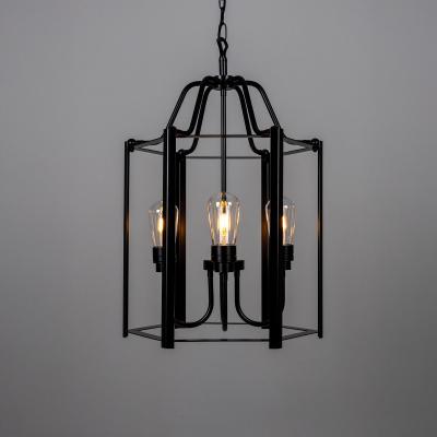✔️ Dekorative Led-Lampe Schwarz MODER METAL 4W E27 - BIG Ø220mm