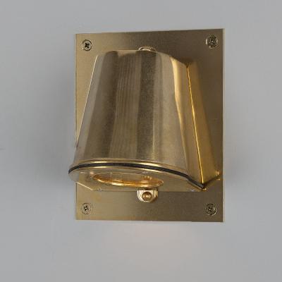 Malin Brass Drawer Shell Pull Handle 3.7