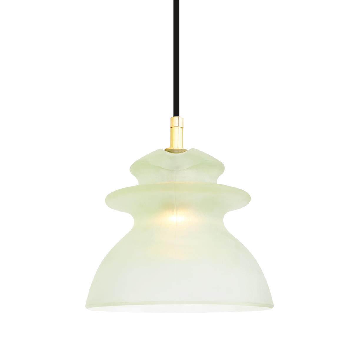 Craig Vintage Insulator Glass Pendant Light 16cm Mullan Lighting