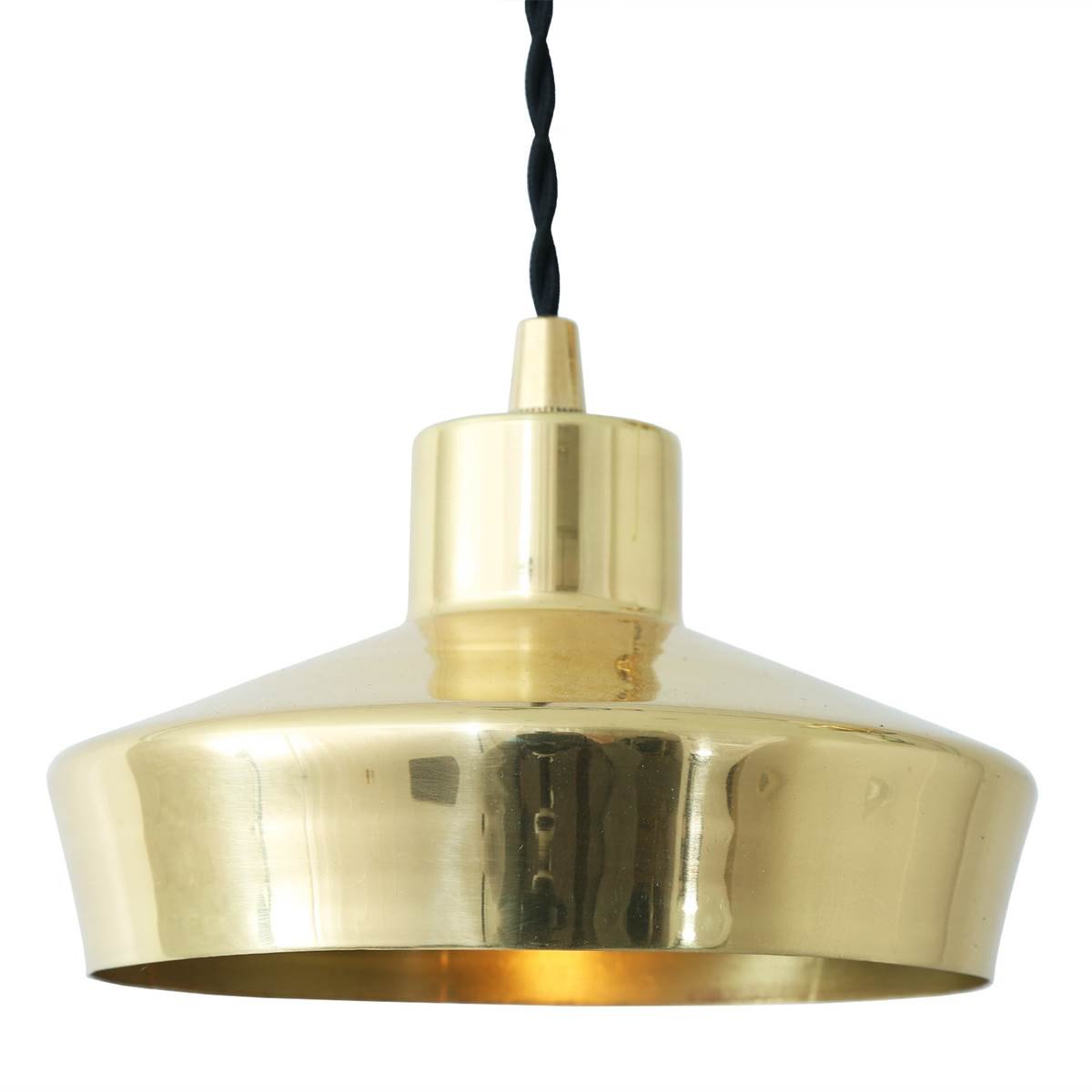 Brass Pendant Light Fixture 